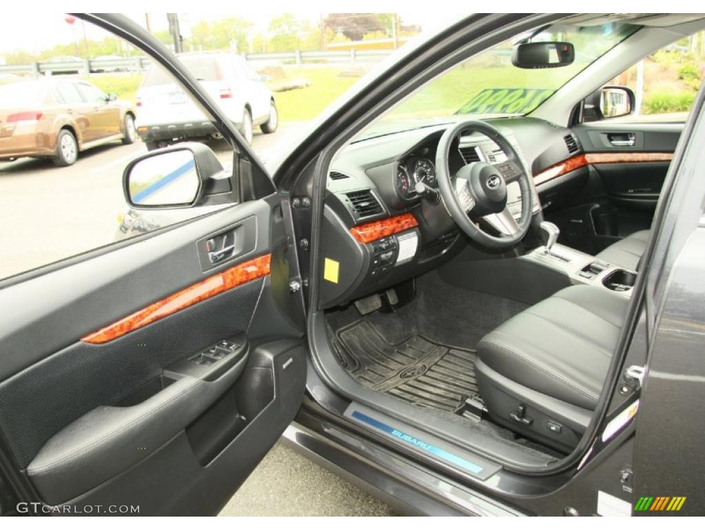 Off-Black Interior 2011 Subaru Legacy 2.5i Limited Photo #49394933