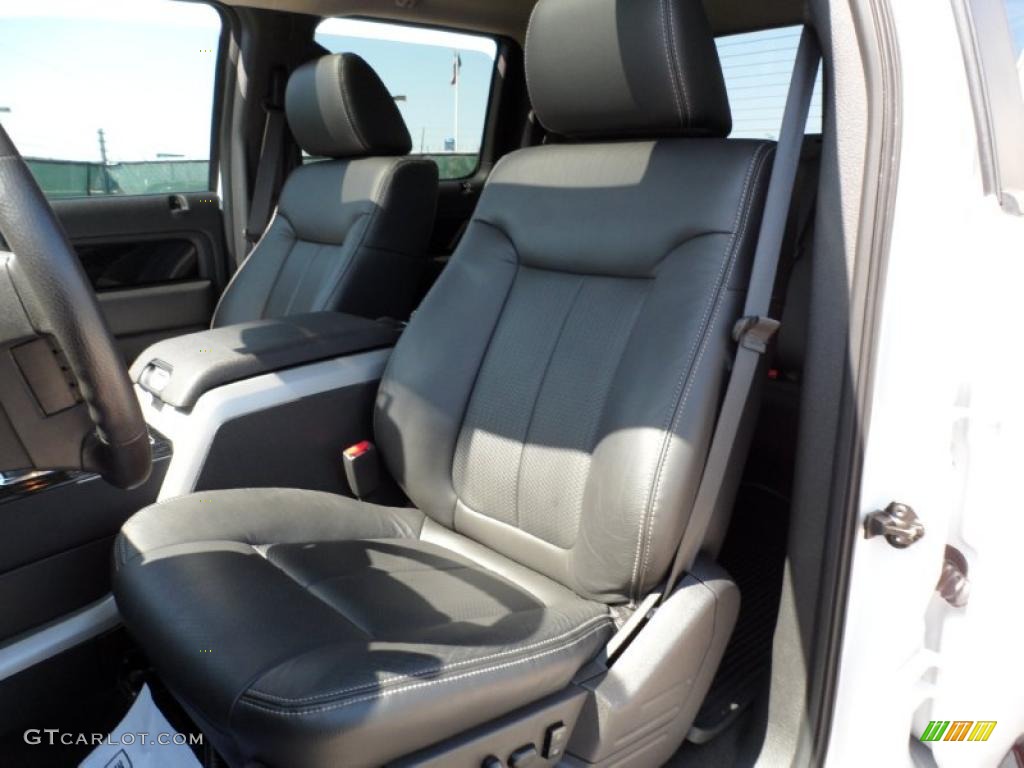 2010 F150 FX4 SuperCrew 4x4 - Oxford White / Black photo #40