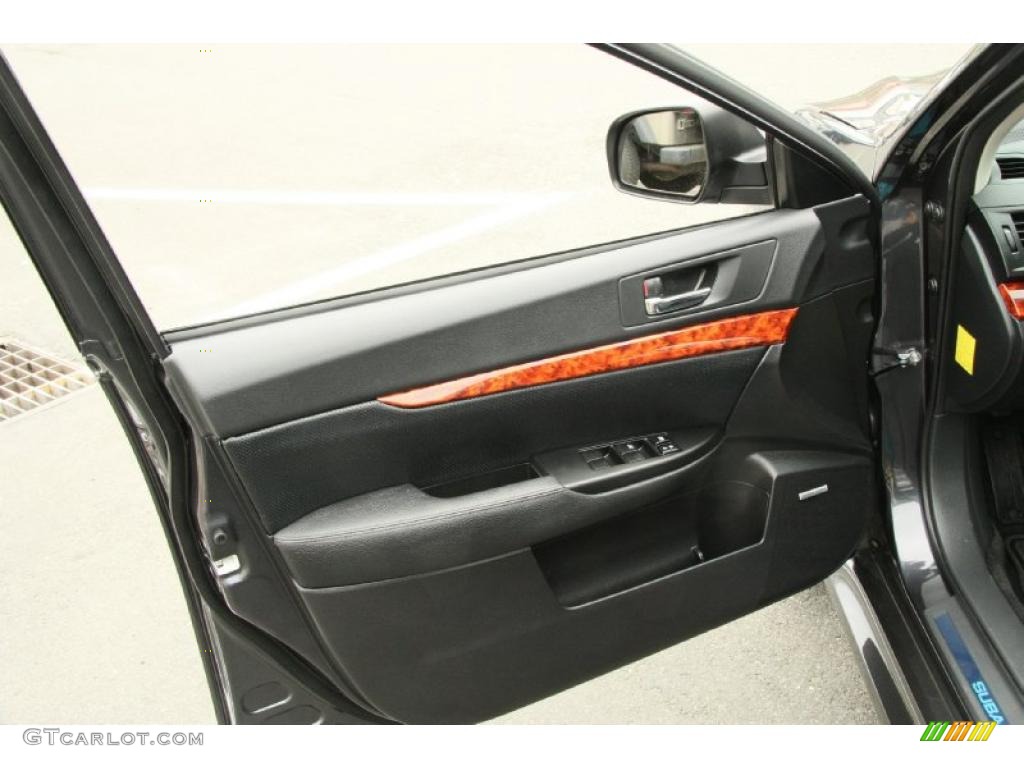 2011 Subaru Legacy 2.5i Limited Off-Black Door Panel Photo #49394957