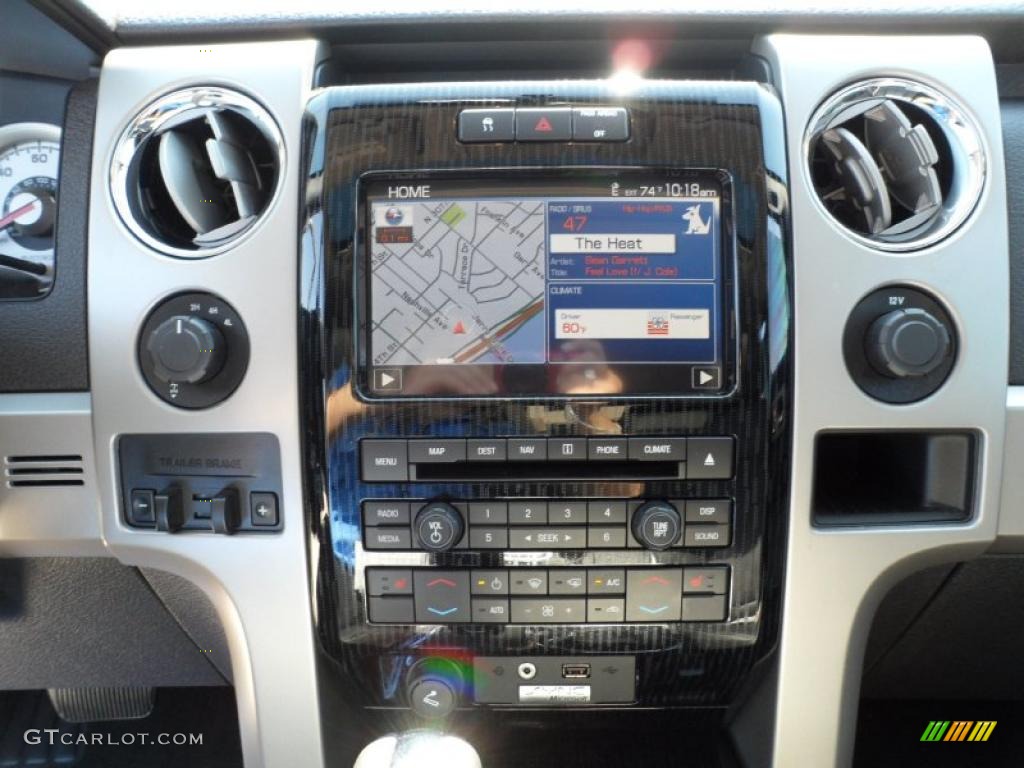2010 F150 FX4 SuperCrew 4x4 - Oxford White / Black photo #44