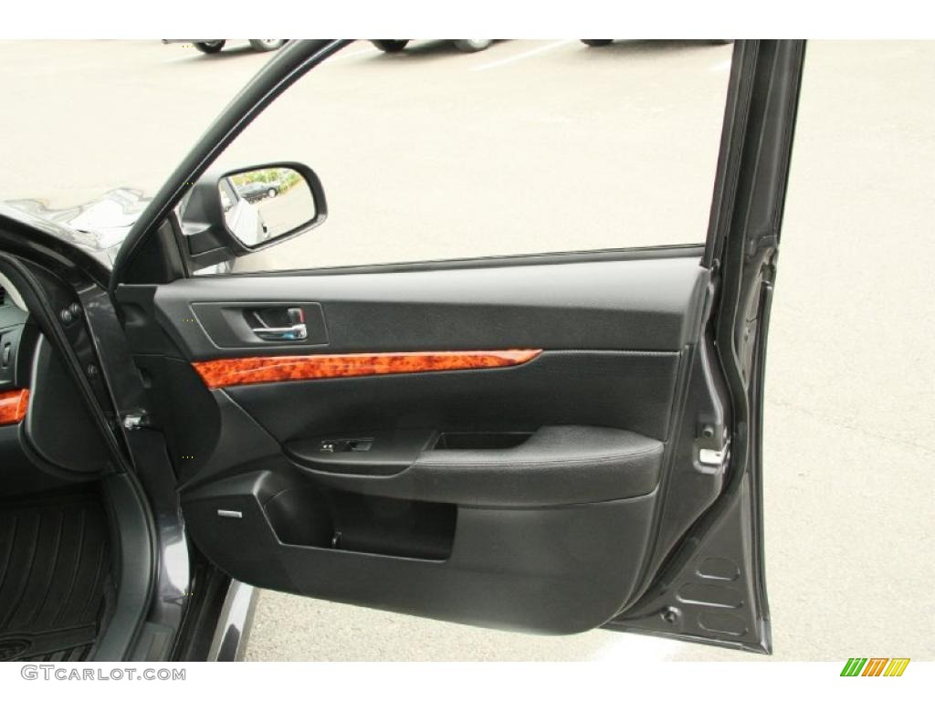 2011 Subaru Legacy 2.5i Limited Off-Black Door Panel Photo #49395044
