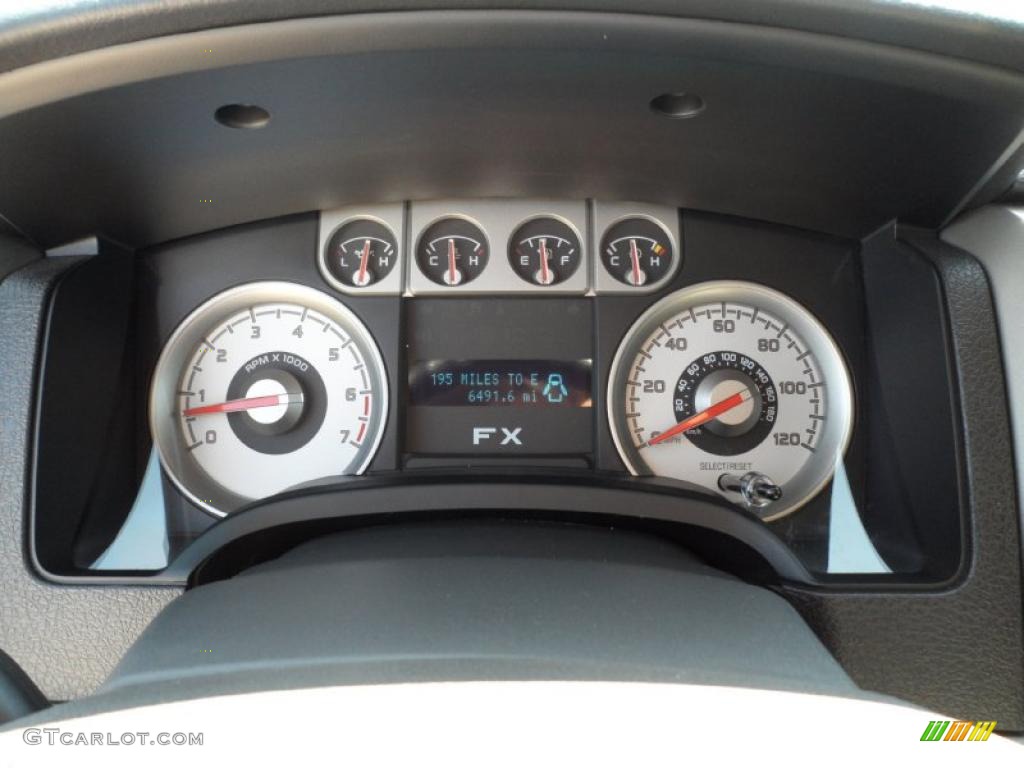 2010 F150 FX4 SuperCrew 4x4 - Oxford White / Black photo #52