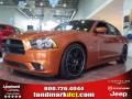 2011 Toxic Orange Pearl Dodge Charger R/T Plus  photo #1