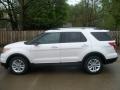 2011 White Platinum Tri-Coat Ford Explorer XLT  photo #8