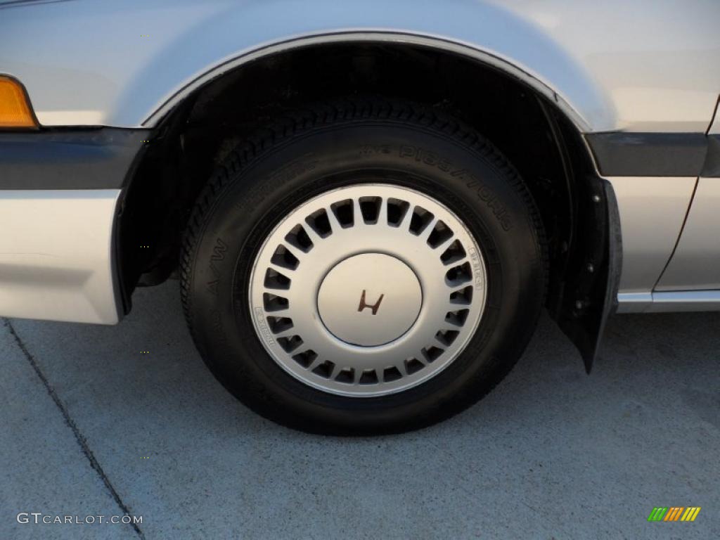 1987 Accord LXi Sedan - Champagne Beige Metallic / Burgundy photo #9