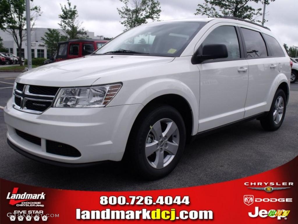 Bianco White Dodge Journey