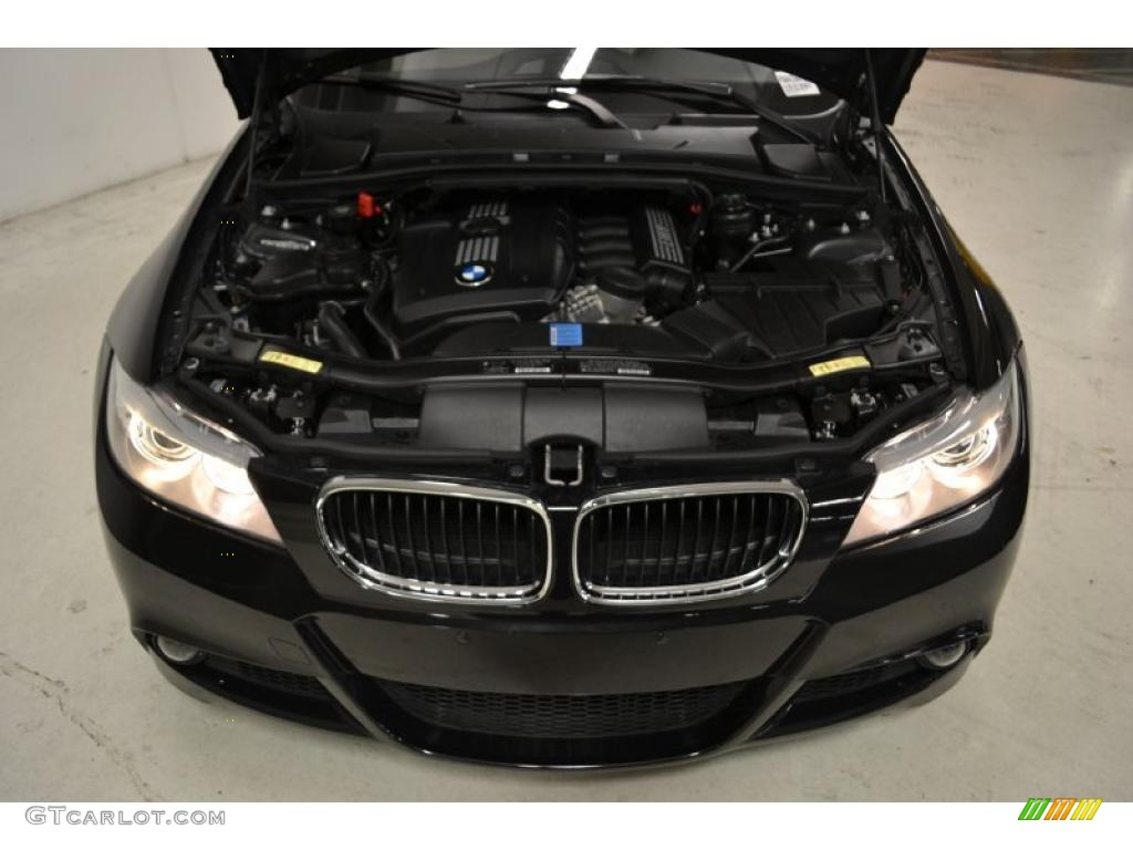 2010 3 Series 328i Sedan - Jet Black / Oyster/Black Dakota Leather photo #15