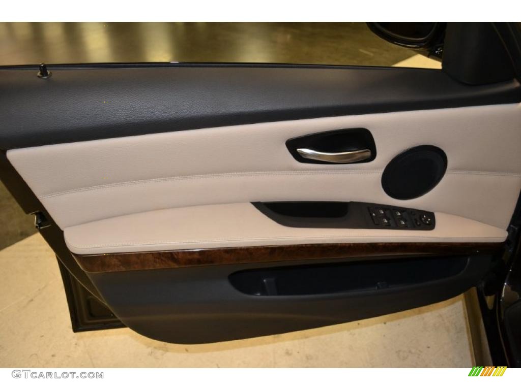 2010 3 Series 328i Sedan - Jet Black / Oyster/Black Dakota Leather photo #21
