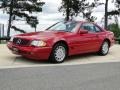 1997 Imperial Red Mercedes-Benz SL 500 Roadster  photo #11