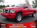 2011 Flame Red Dodge Dakota Big Horn Extended Cab  photo #1