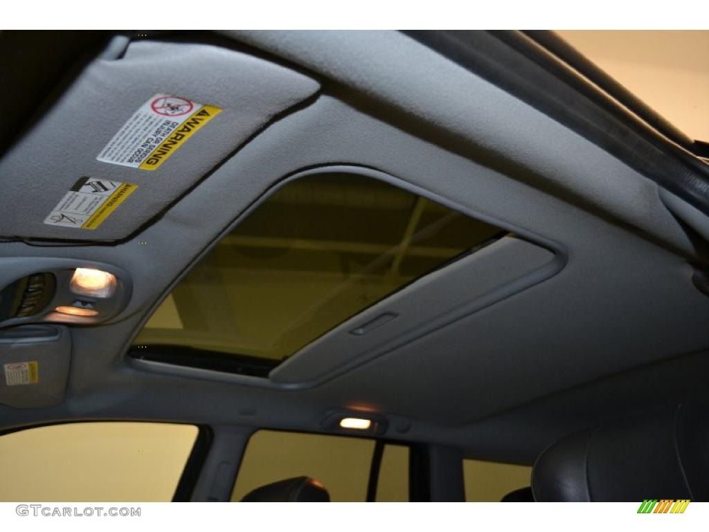 2004 Grand Cherokee Overland 4x4 - Graphite Metallic / Dark Slate Gray photo #28