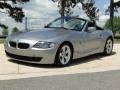 2006 Silver Grey Metallic BMW Z4 3.0i Roadster  photo #11
