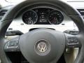 Cornsilk Beige Two-Tone 2009 Volkswagen CC Sport Steering Wheel