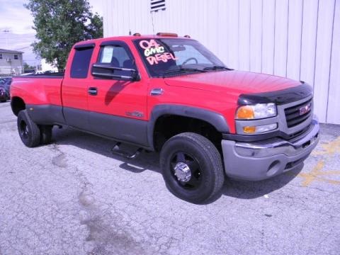 2004 GMC Sierra 3500 SLE Extended Cab 4x4 Dually Data, Info and Specs