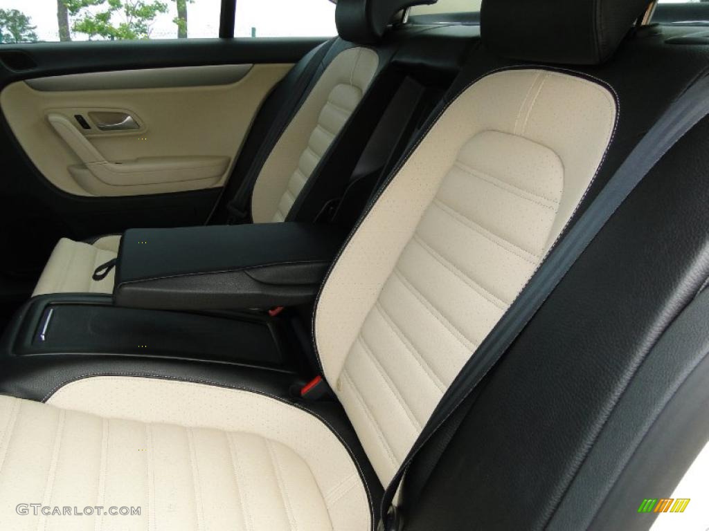 Cornsilk Beige Two-Tone Interior 2009 Volkswagen CC Sport Photo #49398329