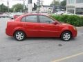 2010 Tropical Red Kia Rio LX Sedan  photo #5