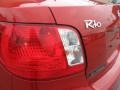 2010 Tropical Red Kia Rio LX Sedan  photo #38