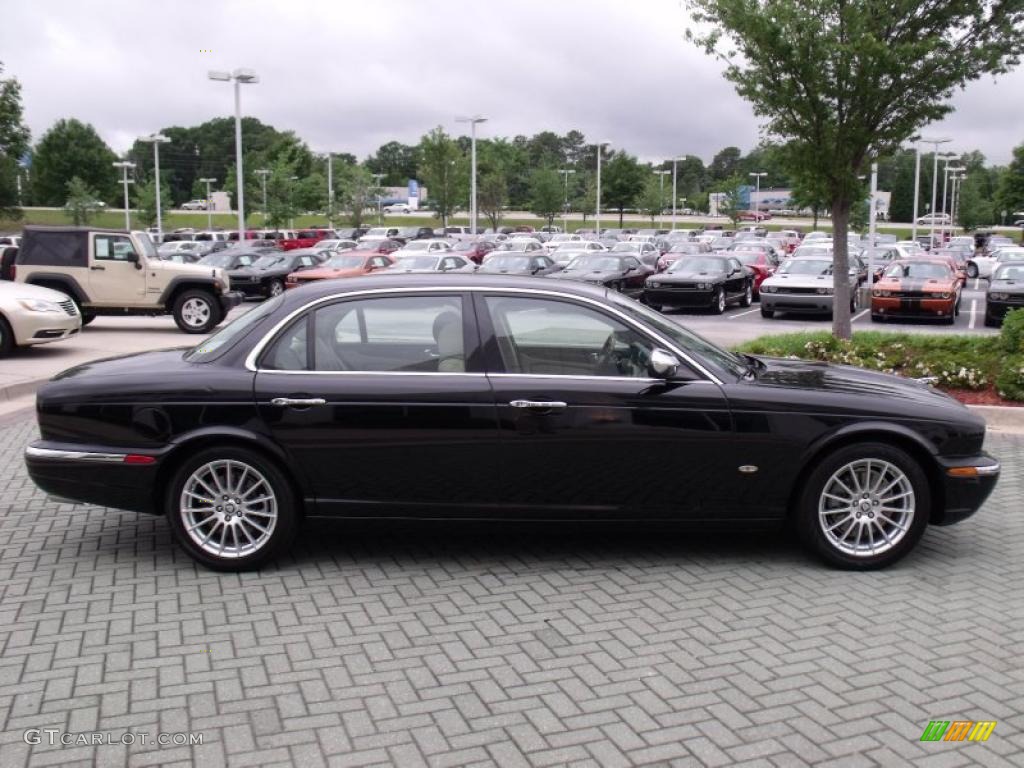 Ebony Black 2007 Jaguar XJ XJ8 L Exterior Photo #49399568