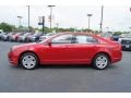 2011 Red Candy Metallic Ford Fusion SE  photo #5