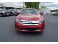 2011 Red Candy Metallic Ford Fusion SE  photo #7