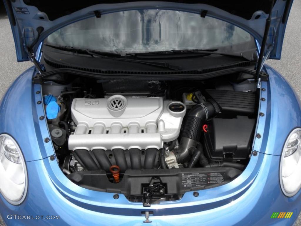 2010 Volkswagen New Beetle 2.5 Coupe 2.5 Liter DOHC 20-Valve 5 Cylinder Engine Photo #49401173