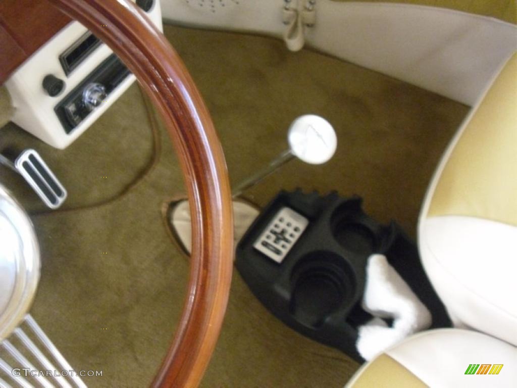 White/Tan Interior 1929 Ford Model A Coupe Hot Rod Photo #49401344