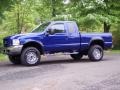 Sonic Blue Metallic - F350 Super Duty XLT SuperCab 4x4 Photo No. 3
