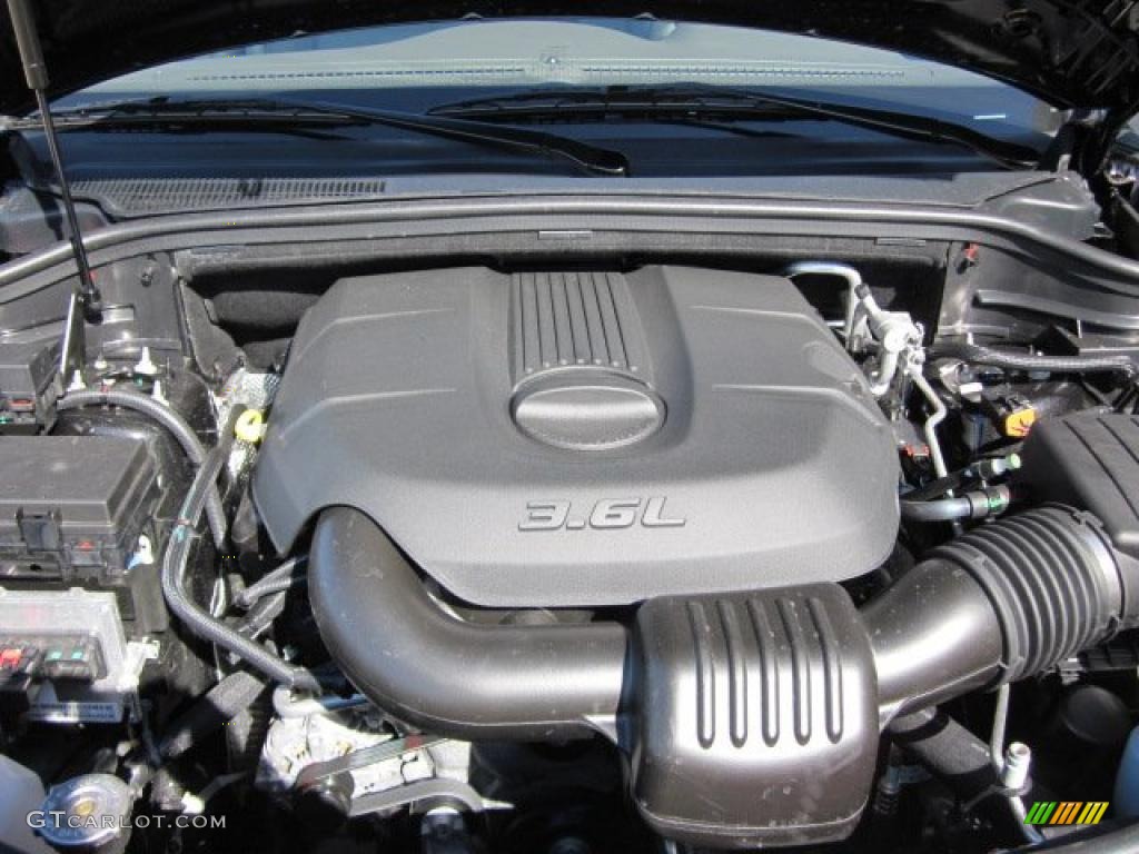 2011 Dodge Durango Crew 4x4 3.6 Liter DOHC 24-Valve VVT Pentastar V6 Engine Photo #49401947