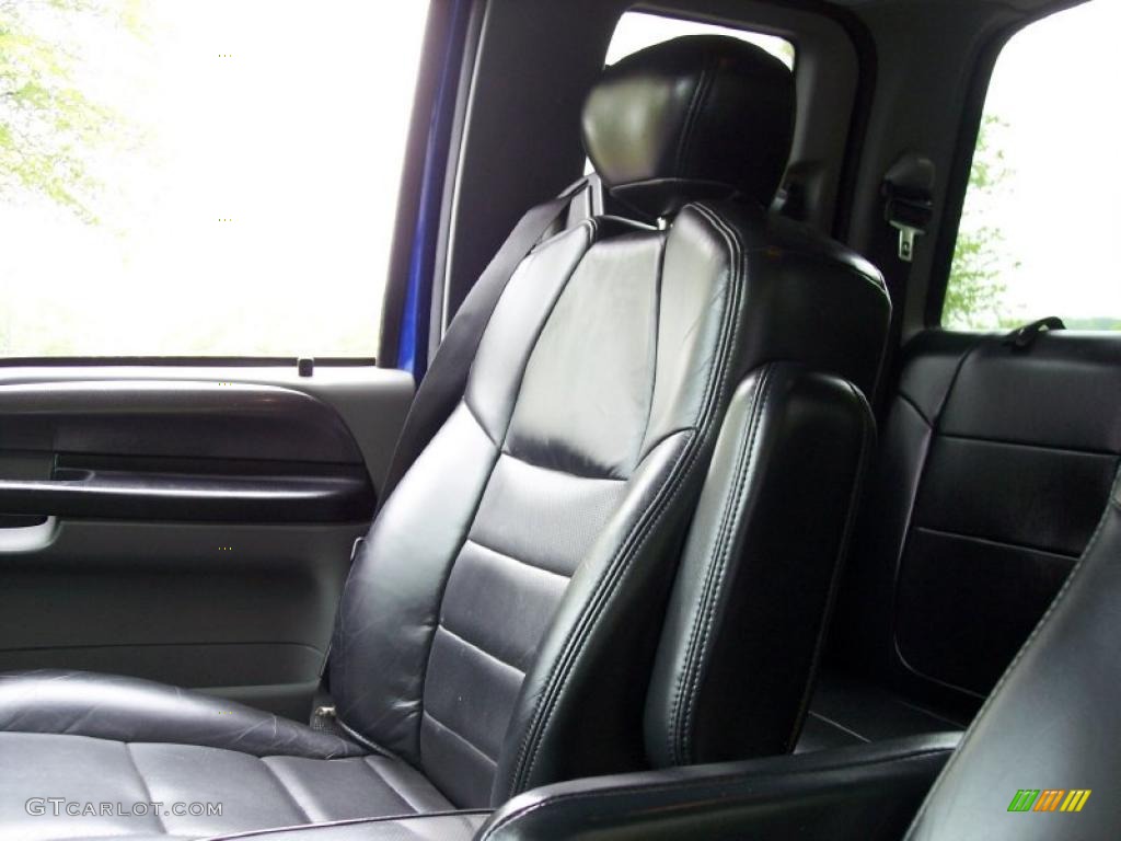 2003 F350 Super Duty XLT SuperCab 4x4 - Sonic Blue Metallic / Dark Flint photo #33