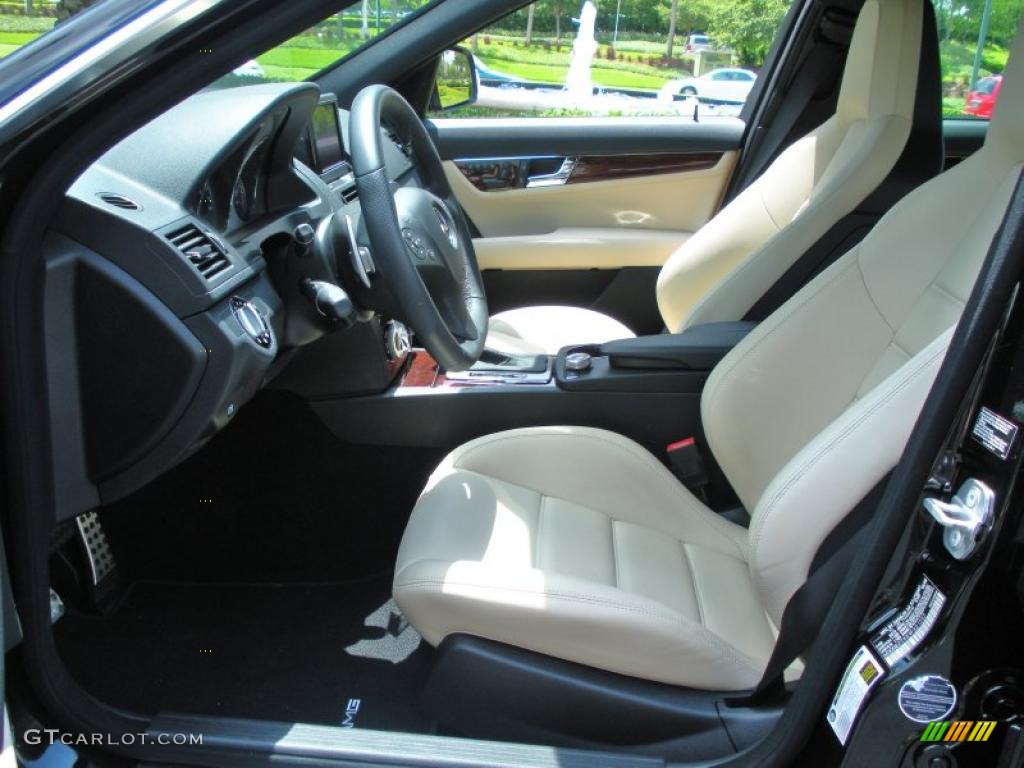 AMG Sahara Beige Interior 2009 Mercedes-Benz C 63 AMG Photo #49402343