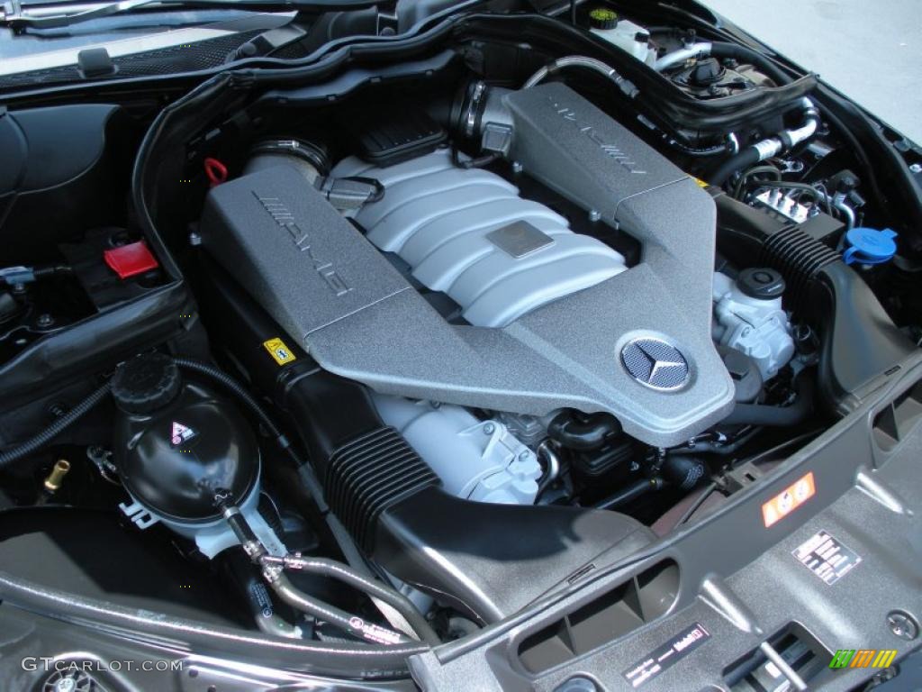 2009 Mercedes-Benz C 63 AMG 6.3 Liter AMG DOHC 32-Valve V8 Engine Photo #49402550