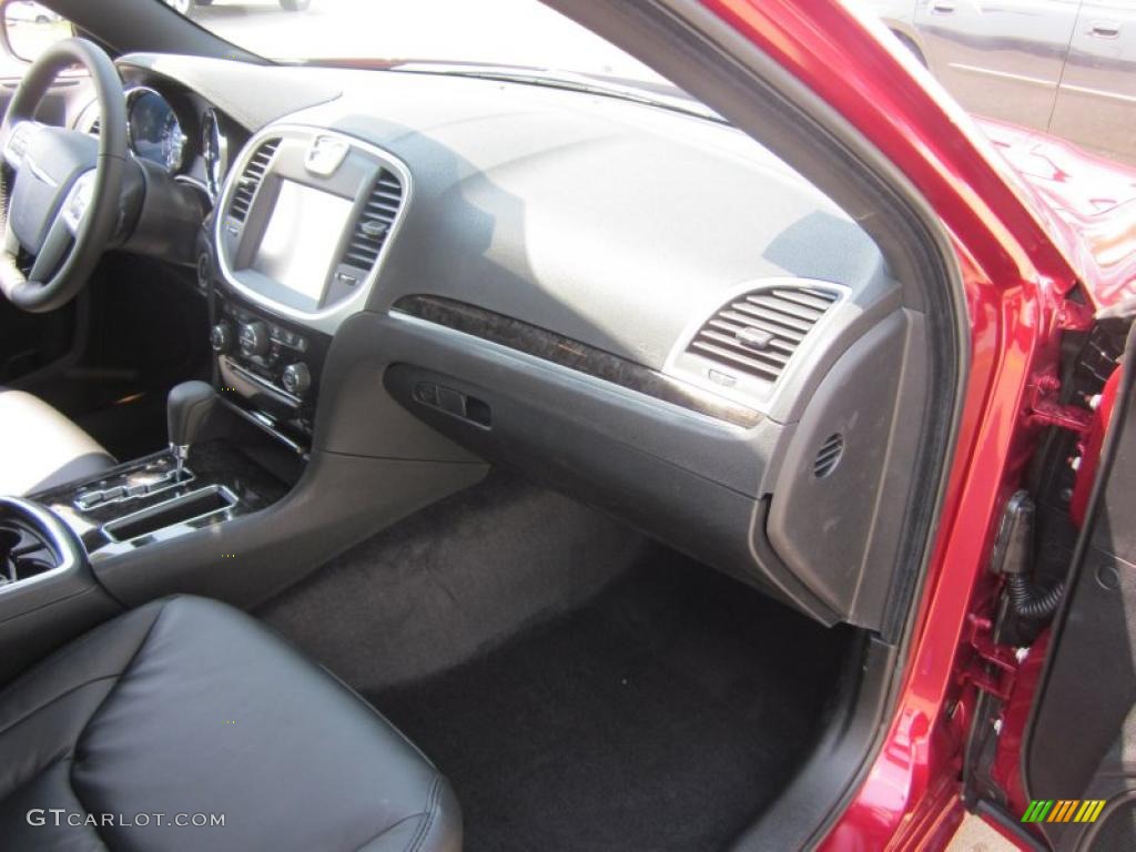 2011 Chrysler 300 Limited Black Dashboard Photo #49402835