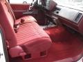 Red 1994 Chevrolet C/K K1500 Z71 Extended Cab 4x4 Interior Color