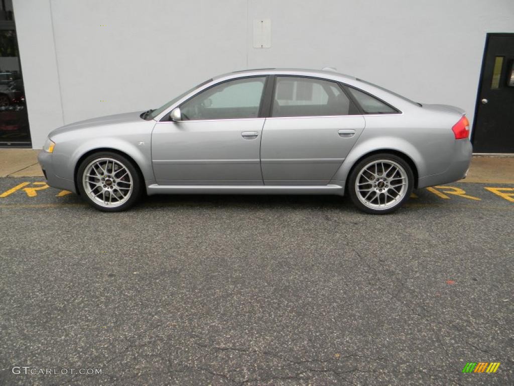 Avus Silver Pearl Effect 2003 Audi RS6 4.2T quattro Exterior Photo #49403567