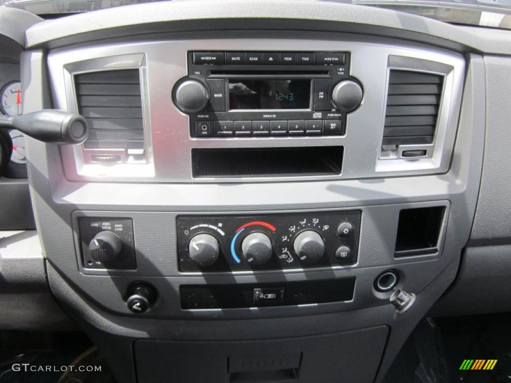 2007 Ram 1500 Big Horn Edition Quad Cab 4x4 - Patriot Blue Pearl / Medium Slate Gray photo #4