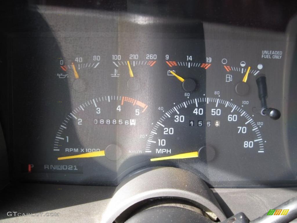 1994 Chevrolet C/K K1500 Z71 Extended Cab 4x4 Gauges Photo #49403669