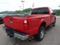 Red - F250 Super Duty XLT Regular Cab 4x4 Photo No. 4