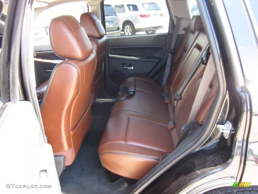 Saddle Brown/Dark Slate Gray Interior 2008 Jeep Grand Cherokee Overland 4x4 Photo #49404532