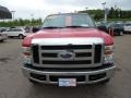 Red - F250 Super Duty XLT Regular Cab 4x4 Photo No. 7