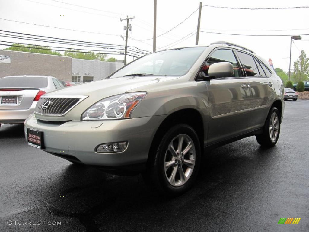 2009 RX 350 AWD - Bamboo Pearl / Parchment photo #2