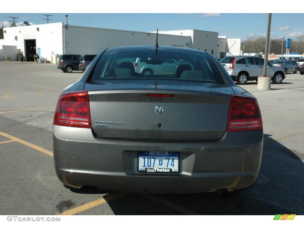 2008 Charger SXT AWD - Dark Titanium Metallic / Dark Slate Gray photo #5