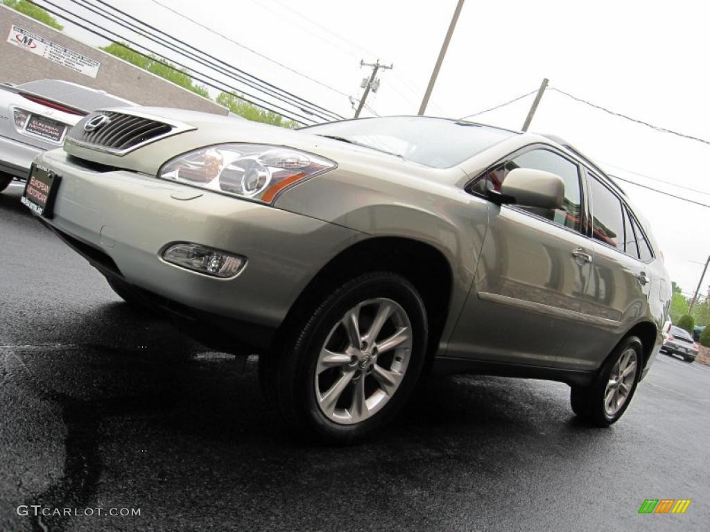 2009 RX 350 AWD - Bamboo Pearl / Parchment photo #16