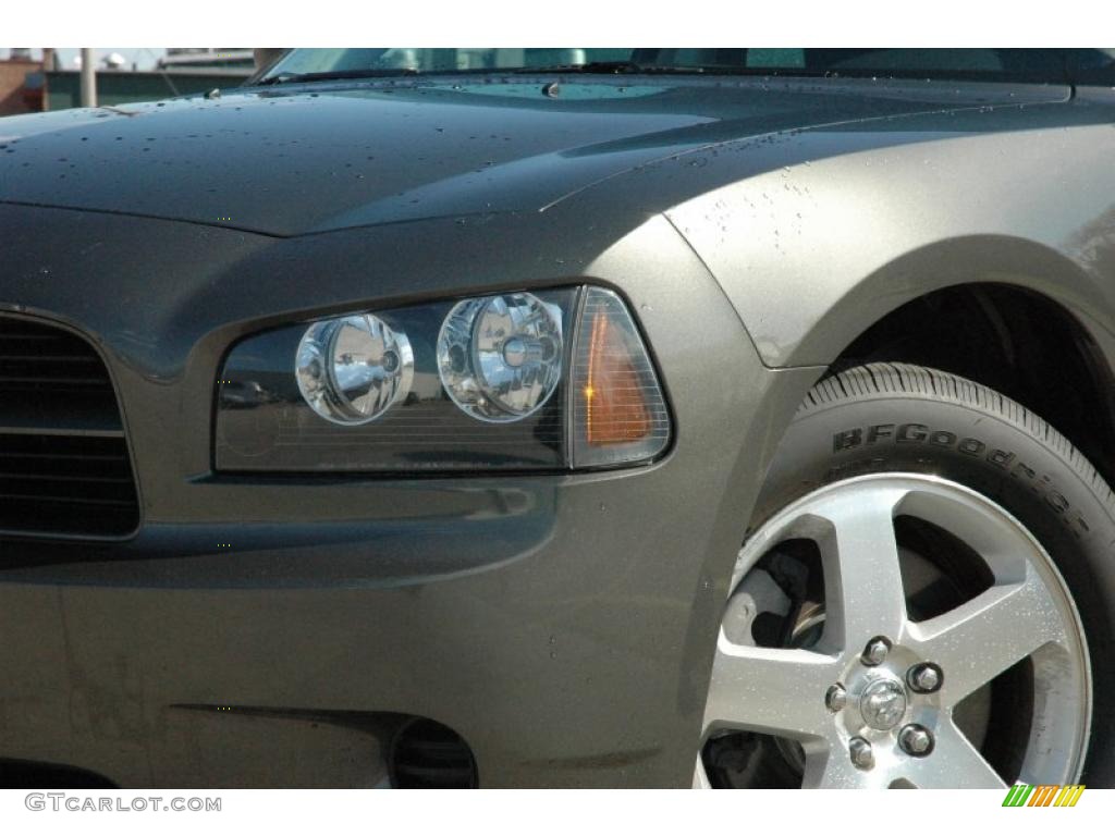 2008 Charger SXT AWD - Dark Titanium Metallic / Dark Slate Gray photo #7