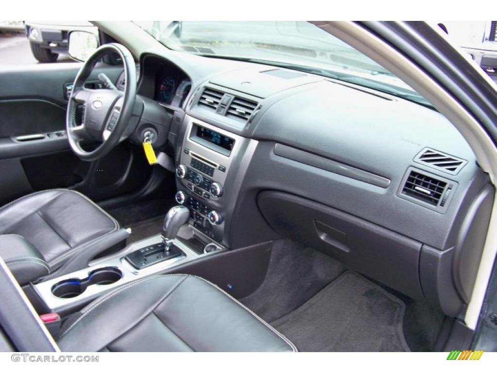 2010 Ford Fusion SEL V6 AWD Charcoal Black Dashboard Photo #49405782