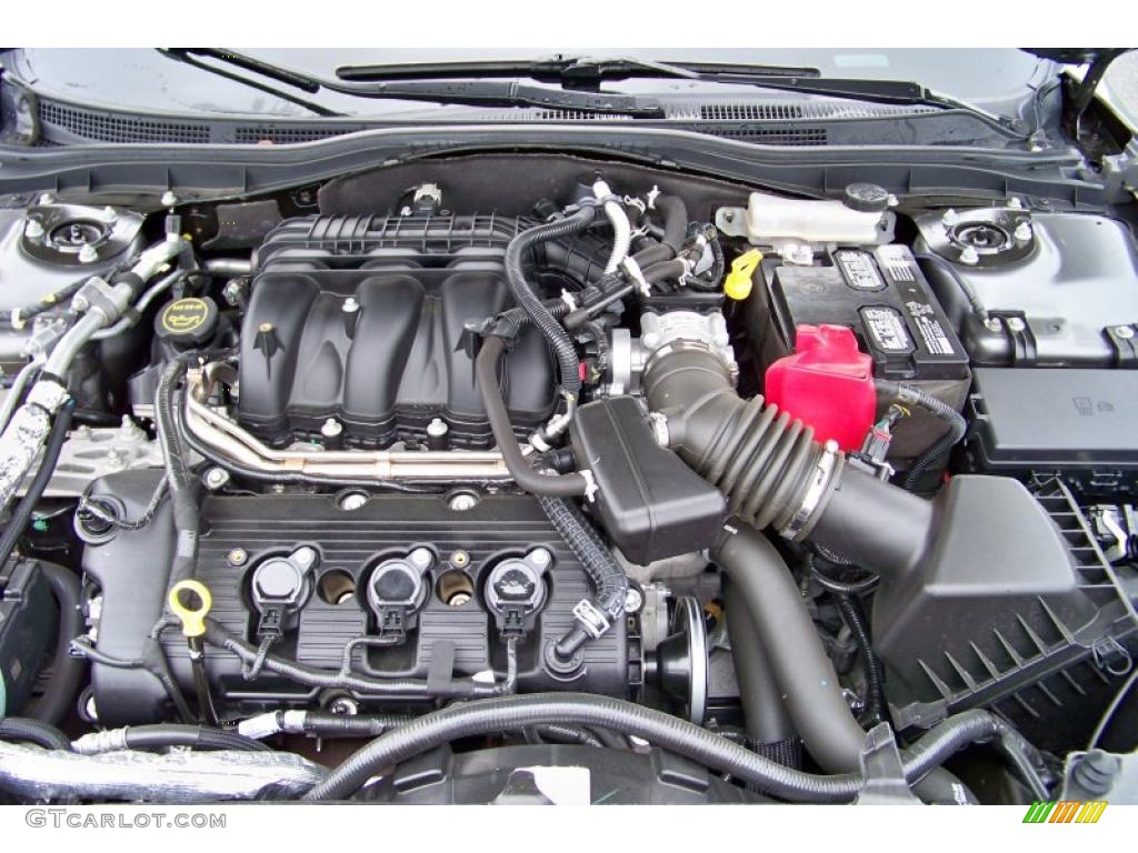 2010 Fusion SEL V6 AWD - Sterling Grey Metallic / Charcoal Black photo #25