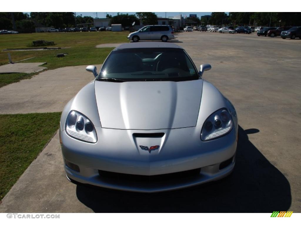 2011 Corvette Grand Sport Convertible - Blade Silver Metallic / Ebony Black/Titanium photo #2