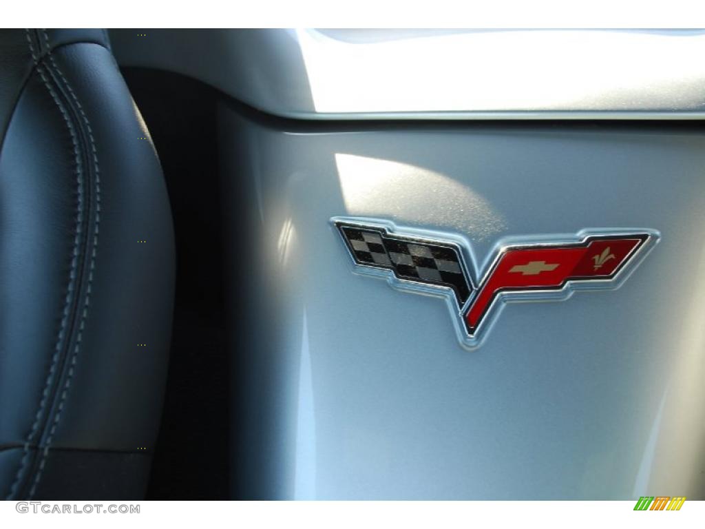 2011 Corvette Grand Sport Convertible - Blade Silver Metallic / Ebony Black/Titanium photo #29