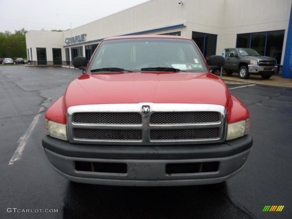 2001 Ram 1500 ST Regular Cab - Flame Red / Agate photo #6