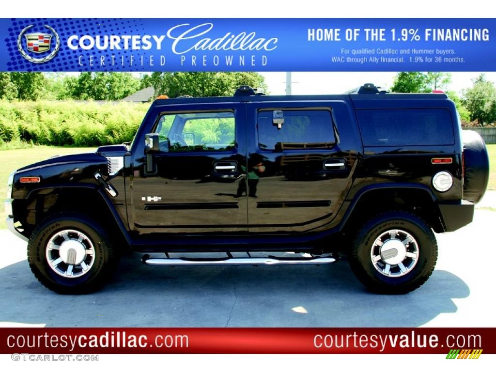 Black Hummer H2