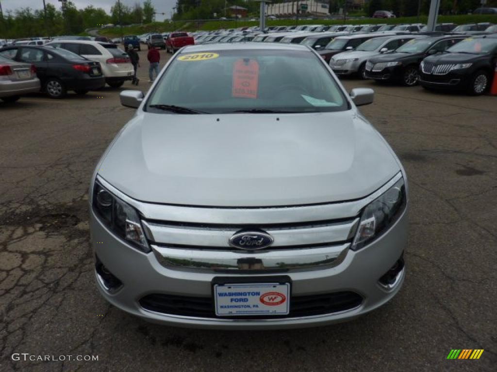 2010 Fusion SEL V6 - Brilliant Silver Metallic / Charcoal Black photo #7